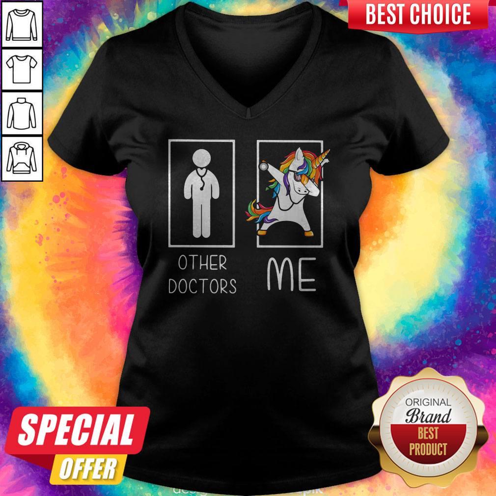 Good Other Doctors Me Unicorn Dabbing Shirt - Image 2