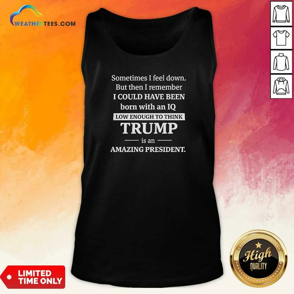Good Political Satire Trump Is An Amazing President Shirt - Image 5
