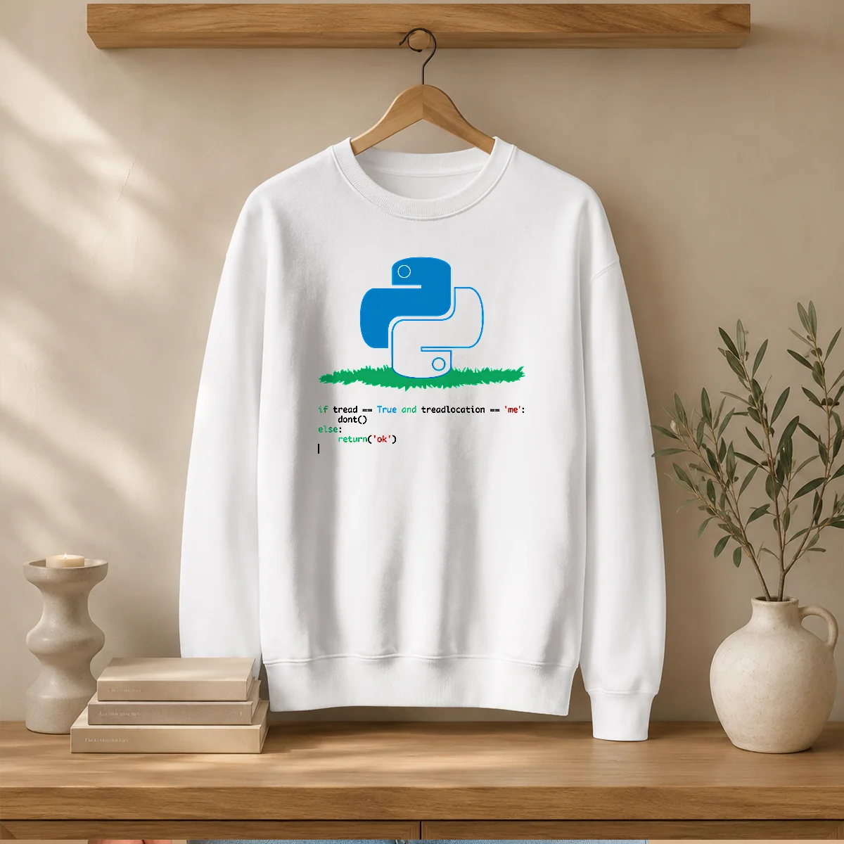 Good Python Dont Tread On Me Code Pun Geek Shirt - Image 5
