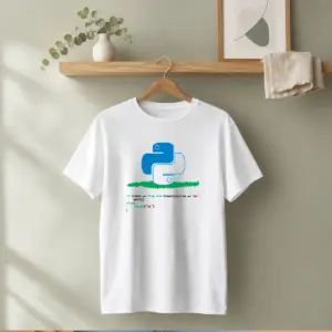 Alternative view of Good Python Dont Tread On Me Code Pun Geek Shirt