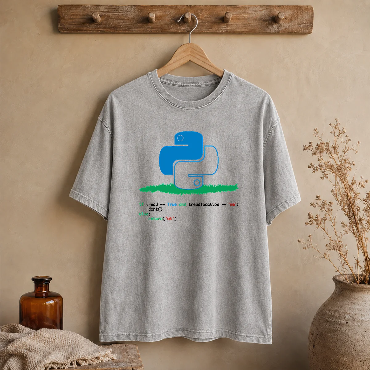 Good Python Dont Tread On Me Code Pun Geek Shirt - Image 8