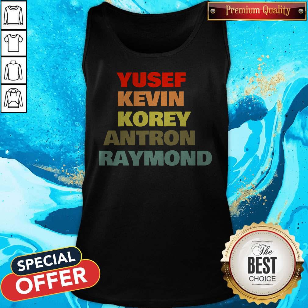 Good Quality Yusef Kevin Antron Korey Raymond Shirt - Image 3