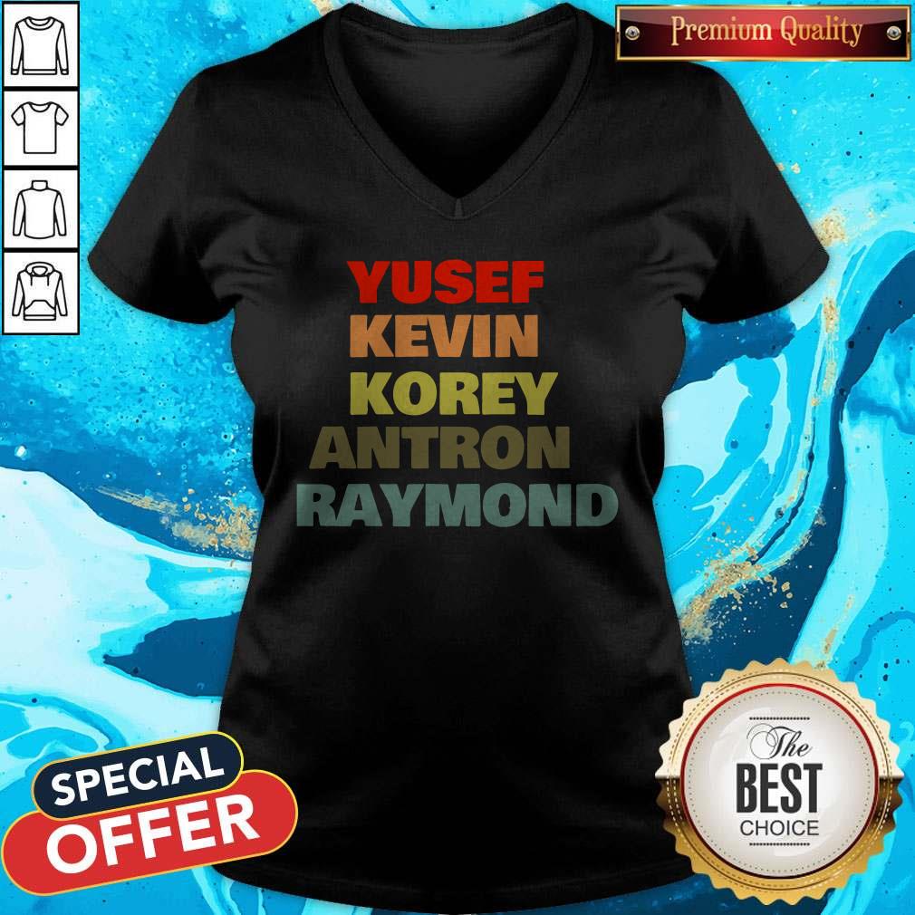 Good Quality Yusef Kevin Antron Korey Raymond Shirt - Image 2