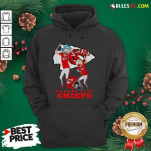 Alternative view of Good Rick And Morty Kansas City Chiefs Shirt