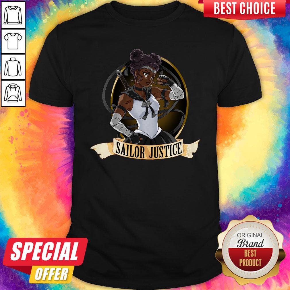 Good Sailor Justice BLM Black Lives Matter Sailor Moon Tee Shirt