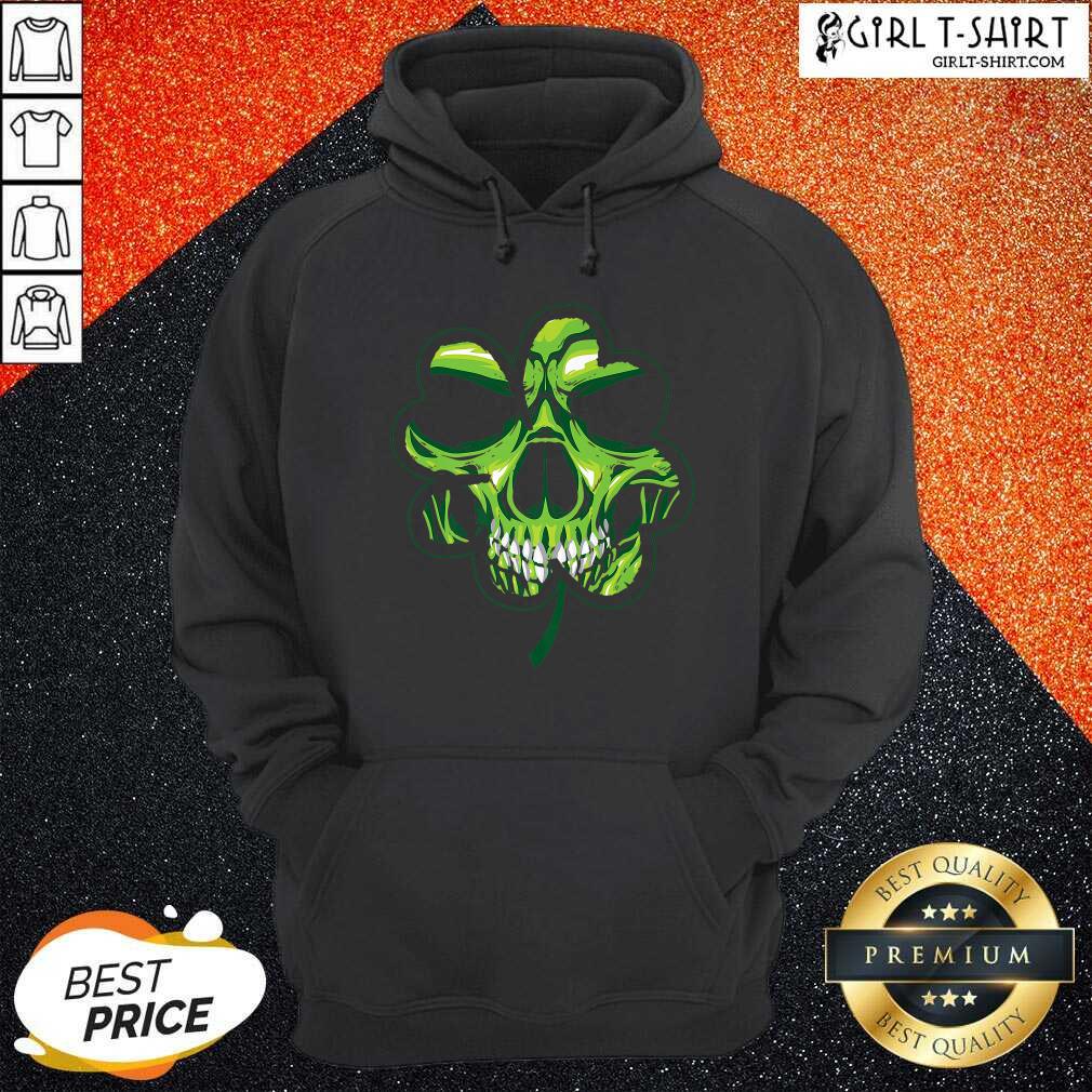 Good Skull Shamrock St Patricks Day Shirt - Image 5