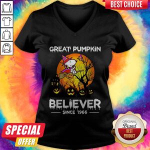 Alternative view of Good Snoopy Great Pumpkin Believer Since 1966 Shirt