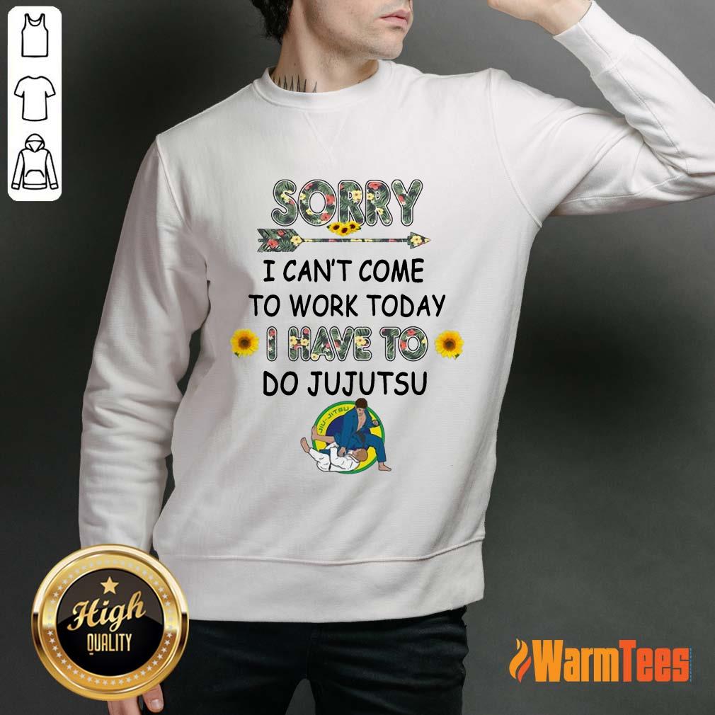 Good Sorry I Can't I Come To Work Today I Have To JuJutsu Flower Shirt - Image 2