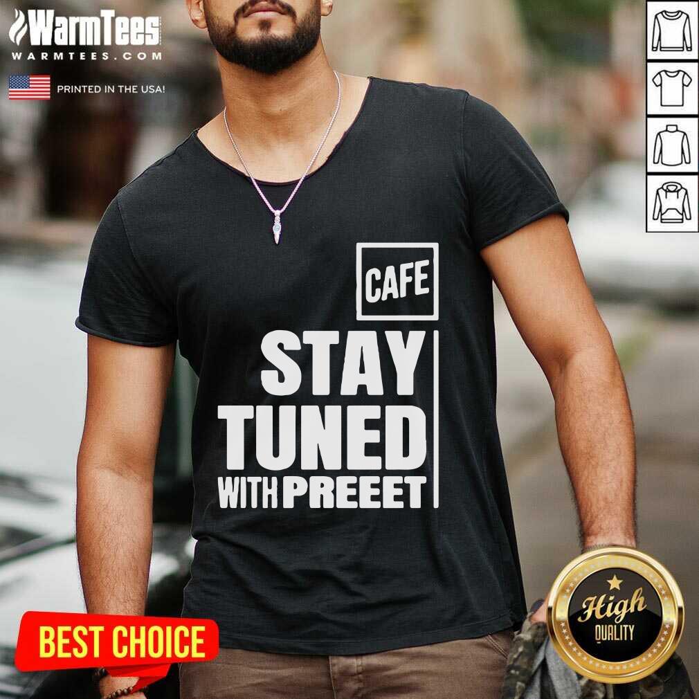 Good Stay Tuned Shop Cafe Shirt - Image 5