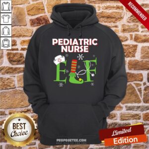 Alternative view of Good Th Pediatric Nurse Elf Christmas Matching Group Costume Shirt