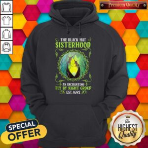 Alternative view of Good The Black Hat Sisterhood Fly By Night Group Est 1692 Shirt