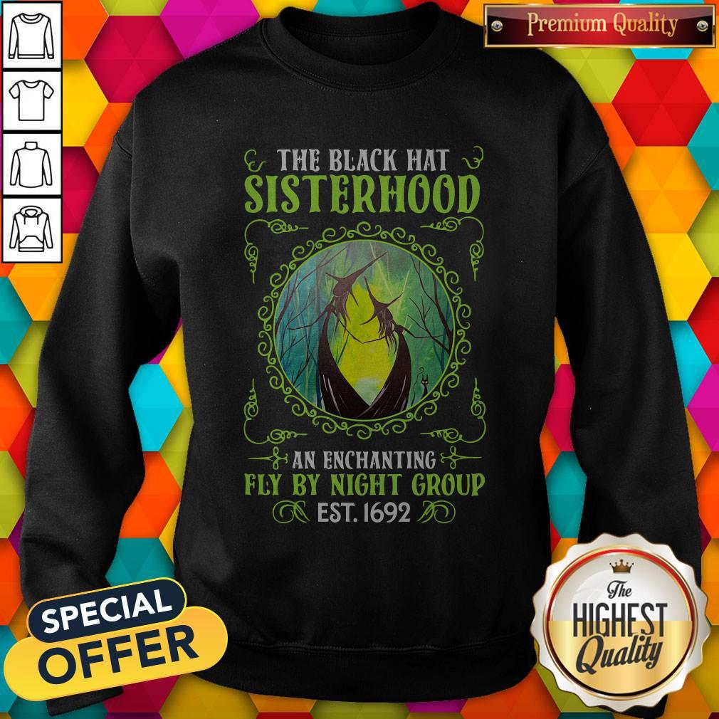 Good The Black Hat Sisterhood Fly By Night Group Est 1692 Shirt - Image 5