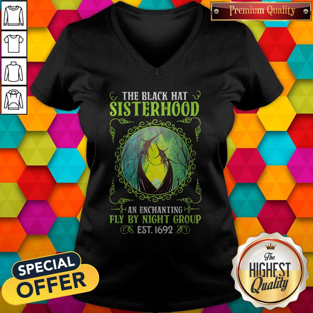 Good The Black Hat Sisterhood Fly By Night Group Est 1692 Shirt - Image 3
