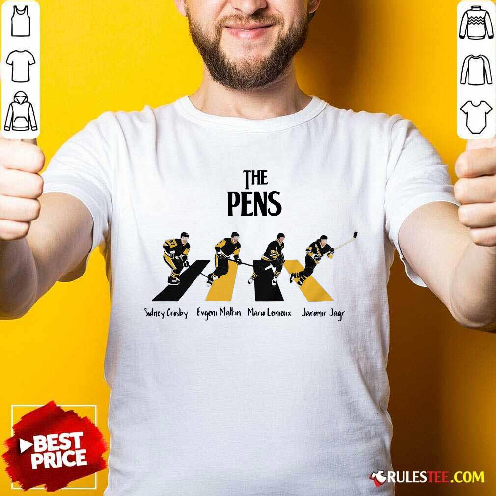 Good The Pittsburgh Penguins Sidney Crosby Evgeni Malkin Abbey Road Shirt
