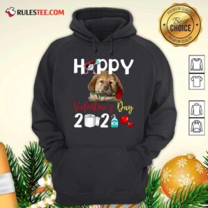 Alternative view of Good Tibetan Mastiff Happy Valentines Day With Toilet Paper 2021 Shirt