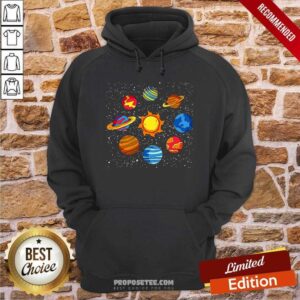 Alternative view of Good Universe Planets Gift Idea Science Lover Astronomy Shirt