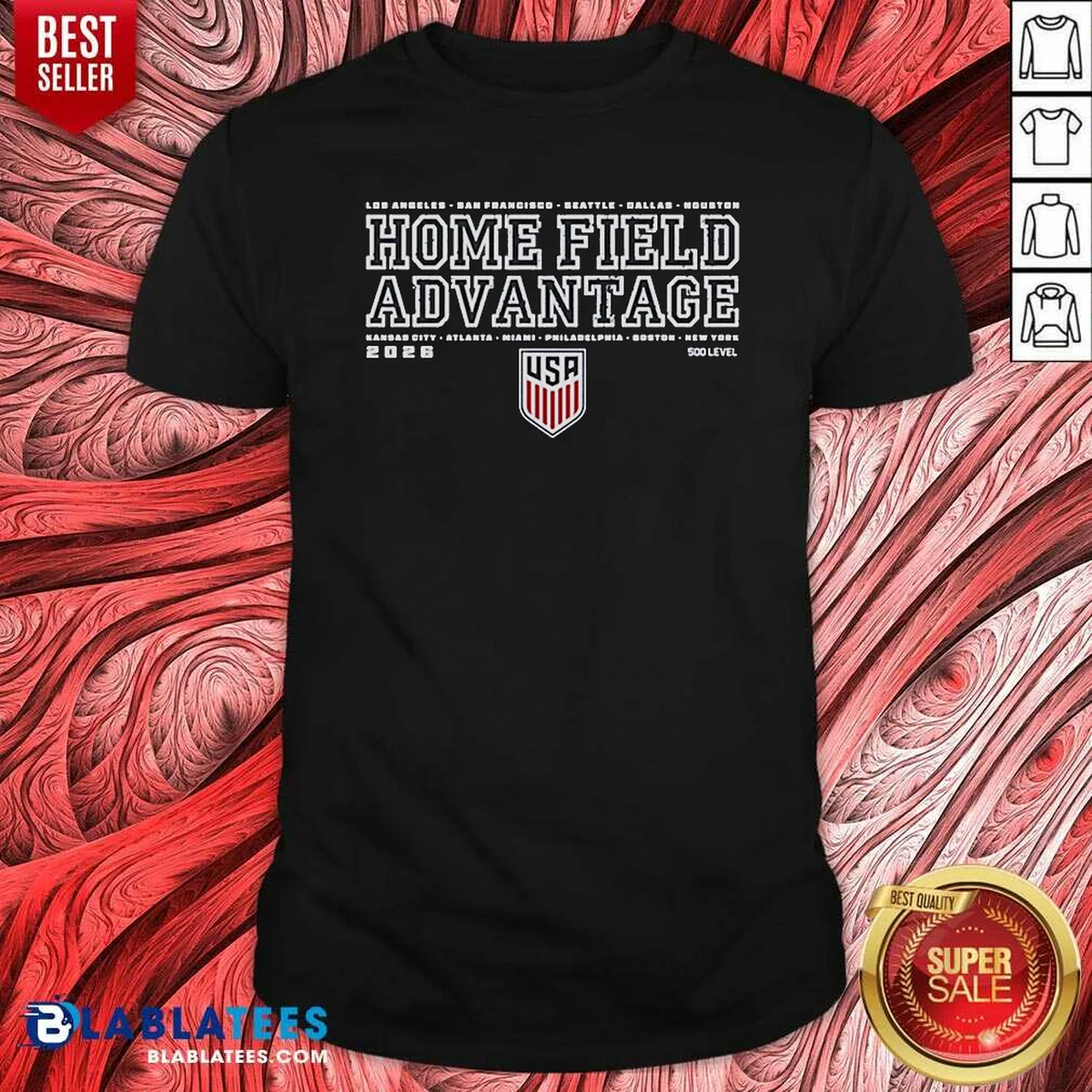 Good USMNT Homefield Advantage USA Soccer Shirt
