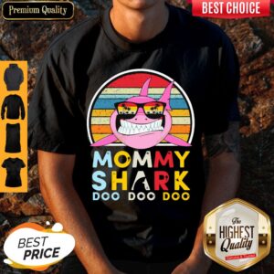 Good Vintage Mommy Shark Doo Doo Doo Shirt