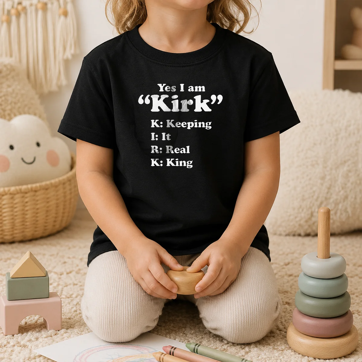 Good Yes I Am Kirk Keeping It Real King Shirt - Image 9
