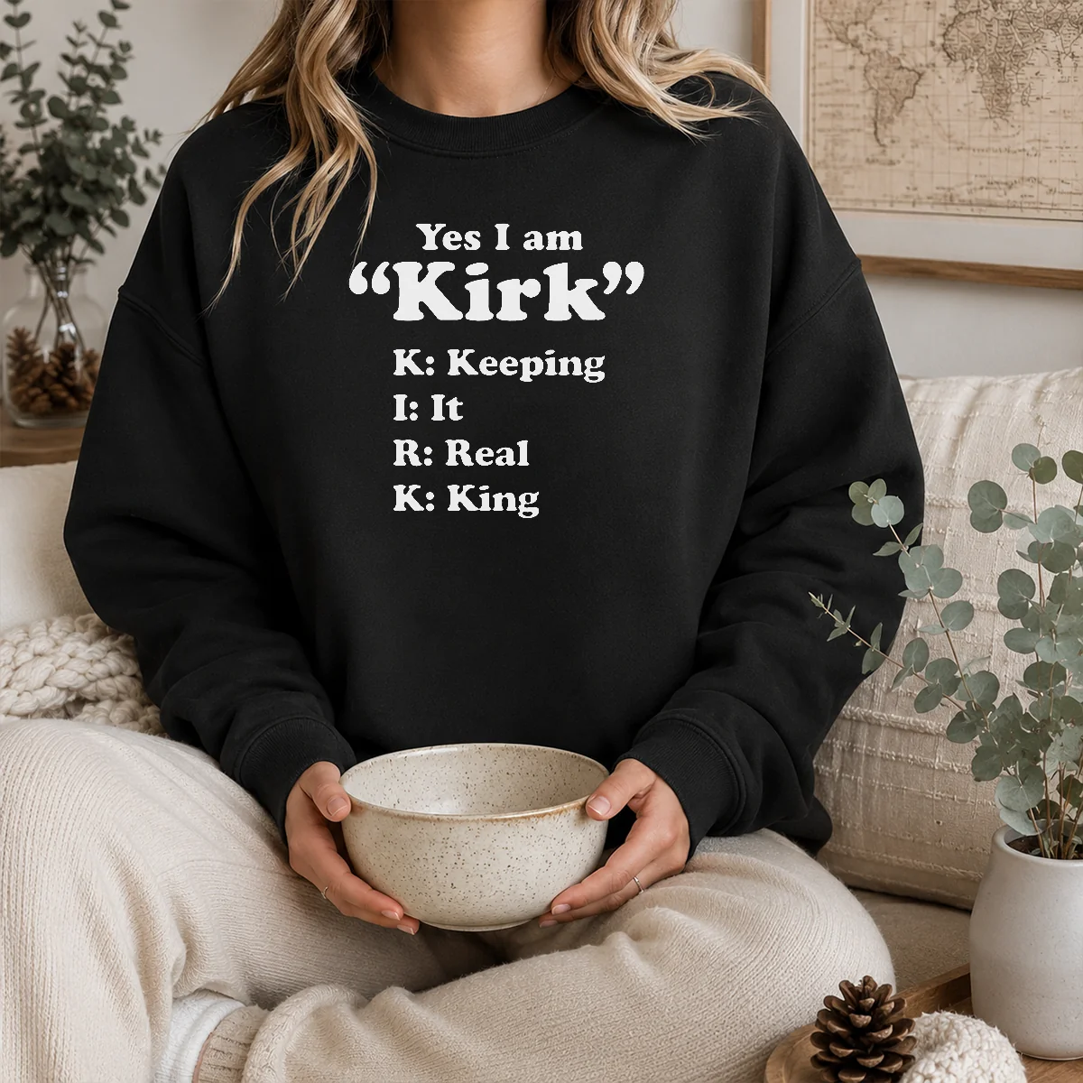 Good Yes I Am Kirk Keeping It Real King Shirt - Image 7