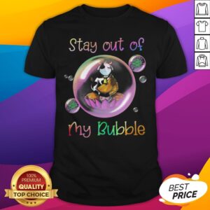 Good Yoga Cow Mask Stay Out Of My Bubble Covid 19 Shirt