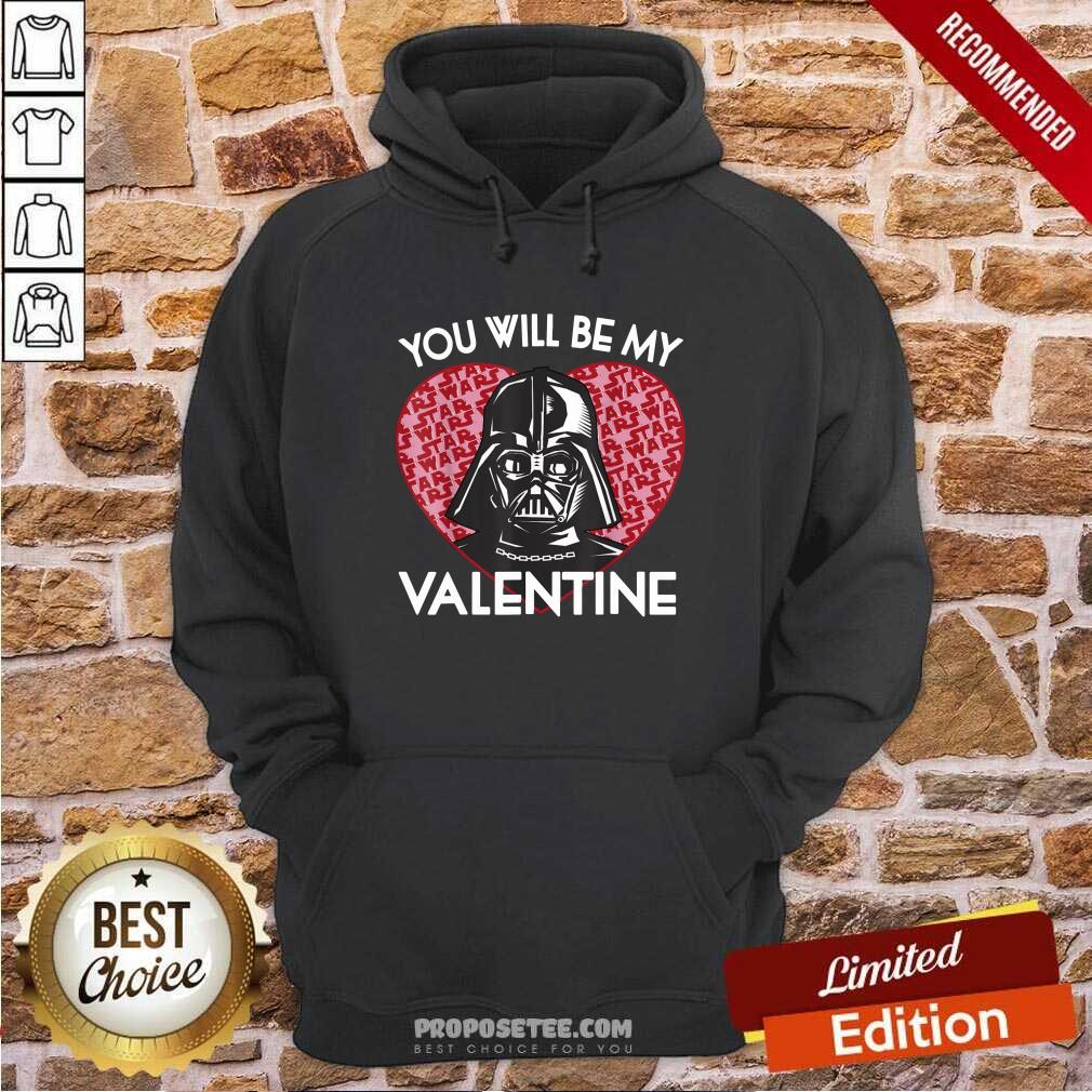 Good You Will Be My Valentine Star Wars The Mandalorian Heart Shirt - Image 5