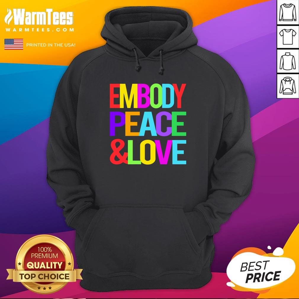 Good Youth Embody Peace And Love Shirt - Image 5