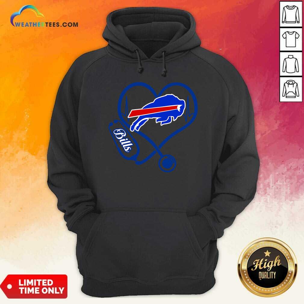 Grateful Buffalo Bills Heartbeat Shirt - Image 4