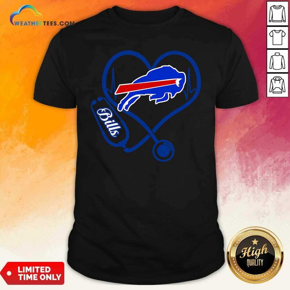Grateful Buffalo Bills Heartbeat Shirt