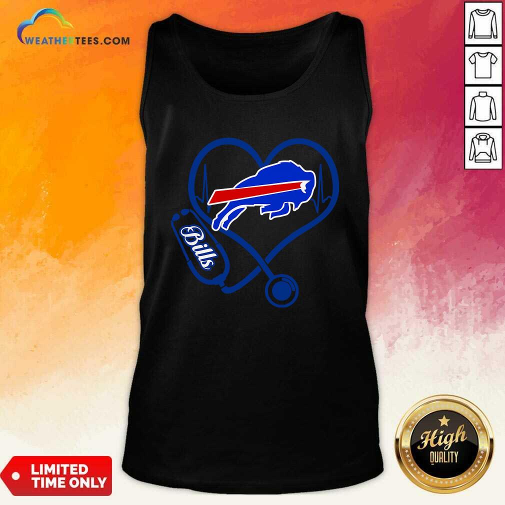 Grateful Buffalo Bills Heartbeat Shirt - Image 2