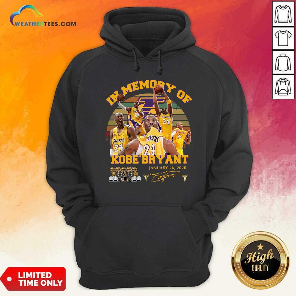 Grateful In Memory Of Kobe Bryant January 26 2020 Vintage Shirt - Image 5