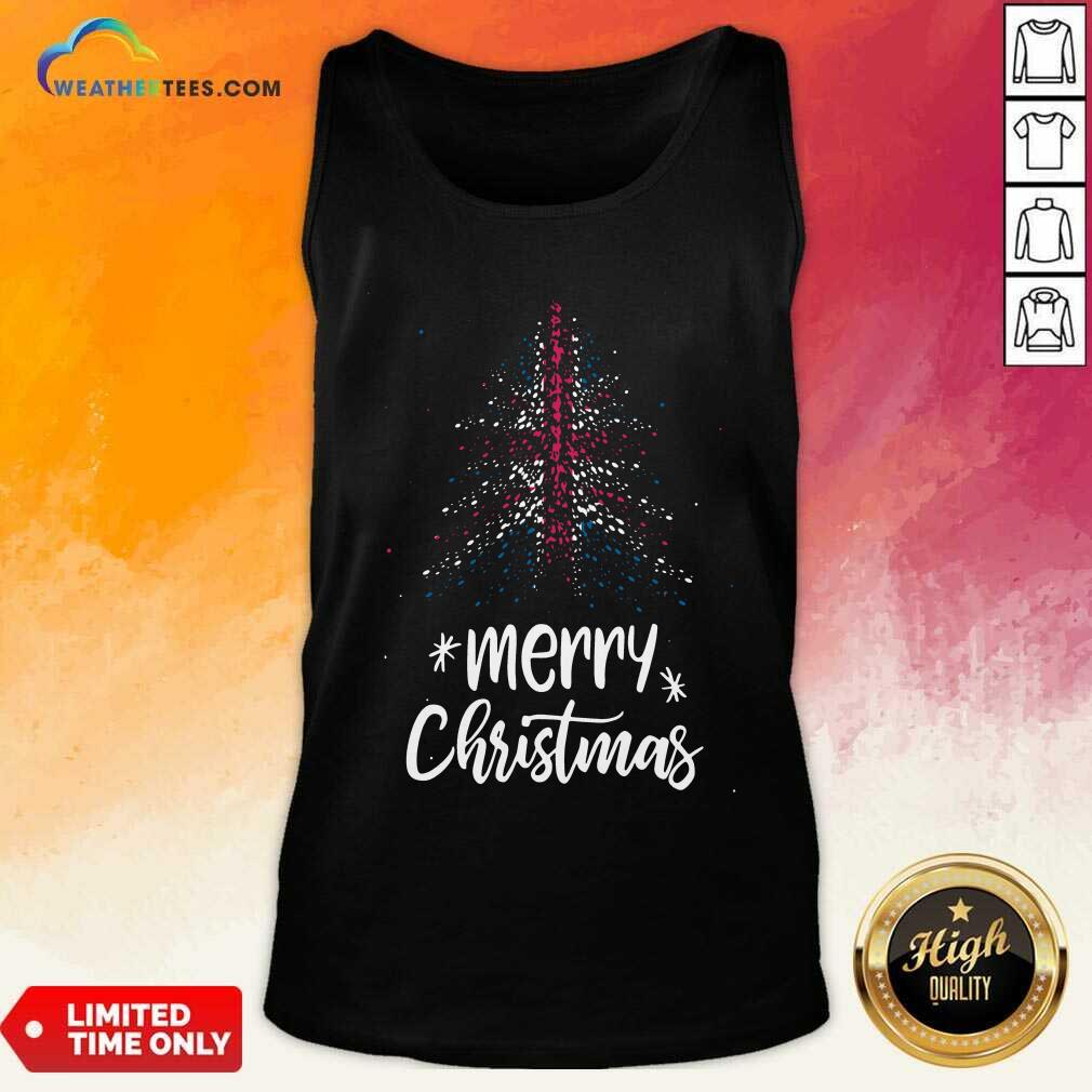 Grateful Tree England Flag Merry Christmas Shirt - Image 4