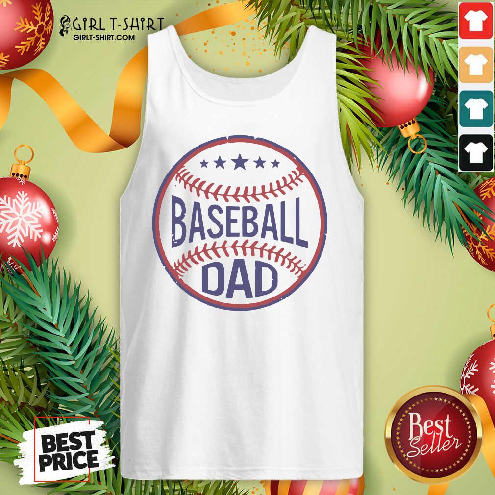 Great Baseball Dad Player Son Fathers Day Husband Daddy Grandpa Shirt - Image 3