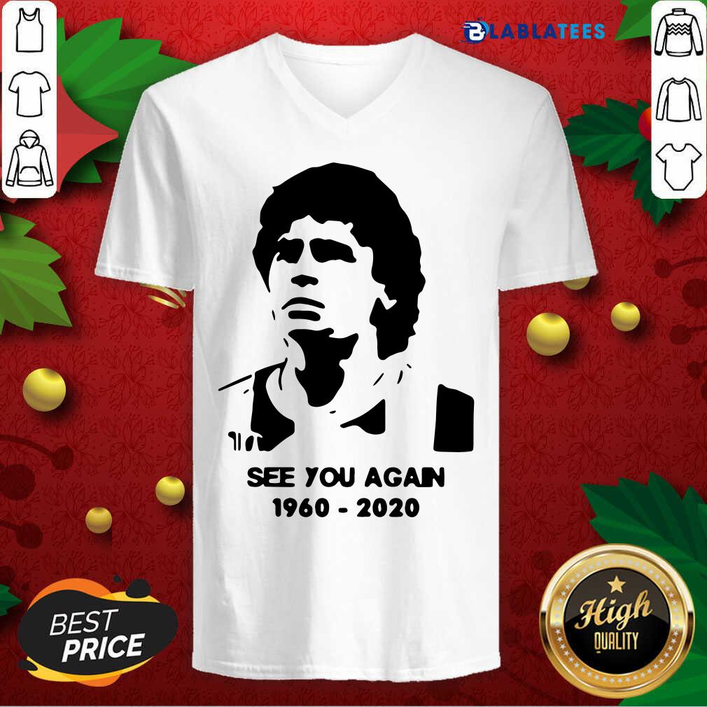 Great Diego Maradona See You Again 1960 2020 Shirt - Image 3