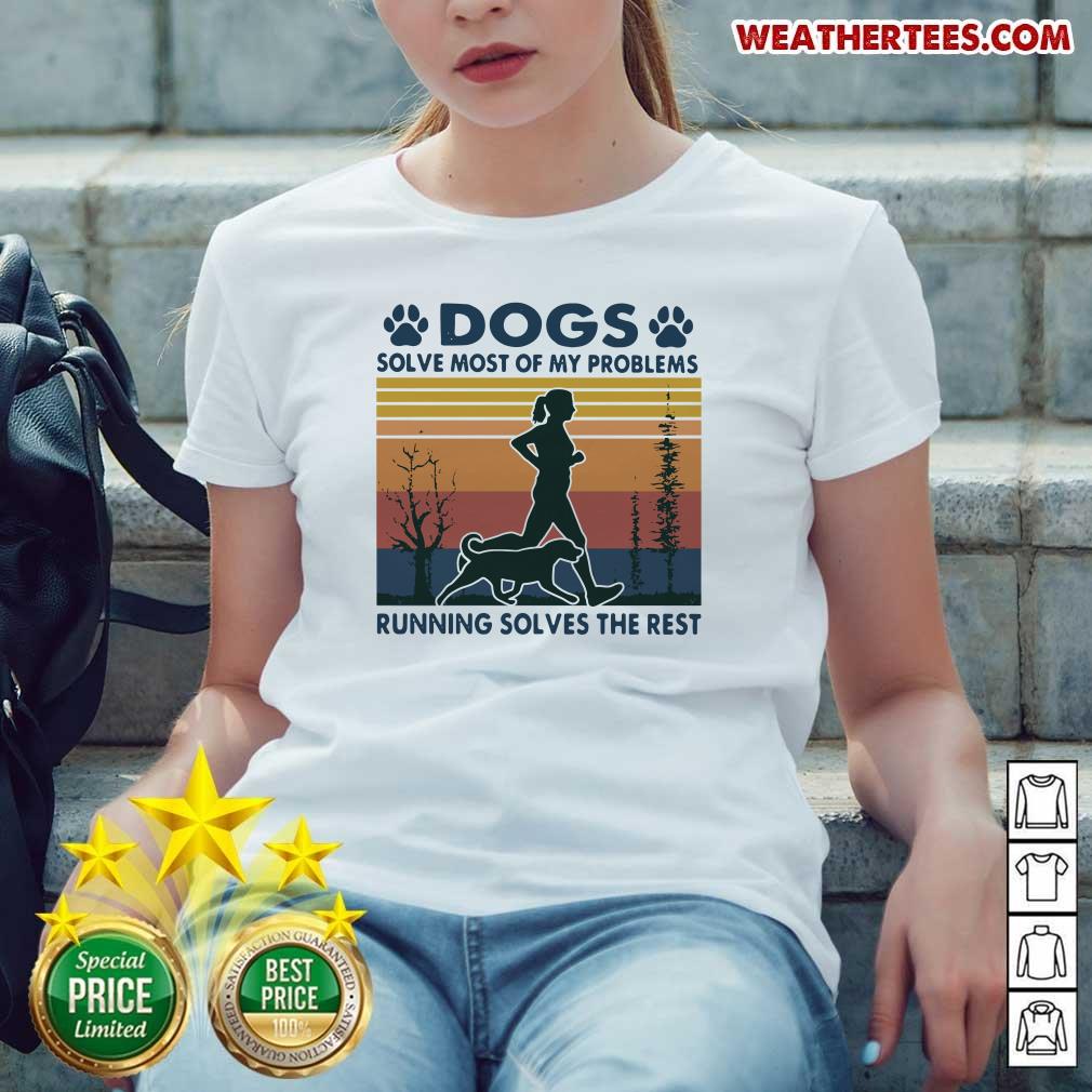 Great Dogs Solve Problems 3 Shirt - Image 4