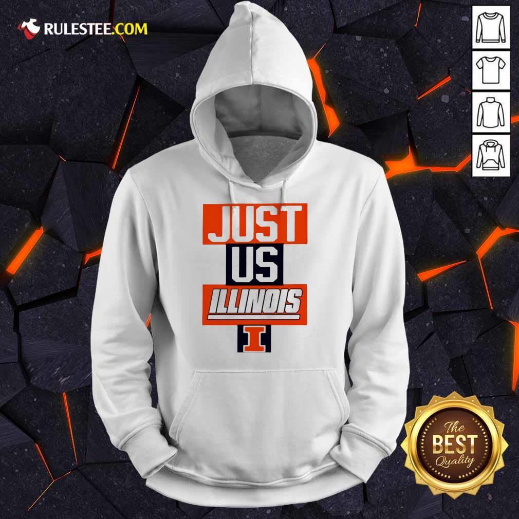 Great Fighting Just Us Illinois 2021 Shirt - Image 3