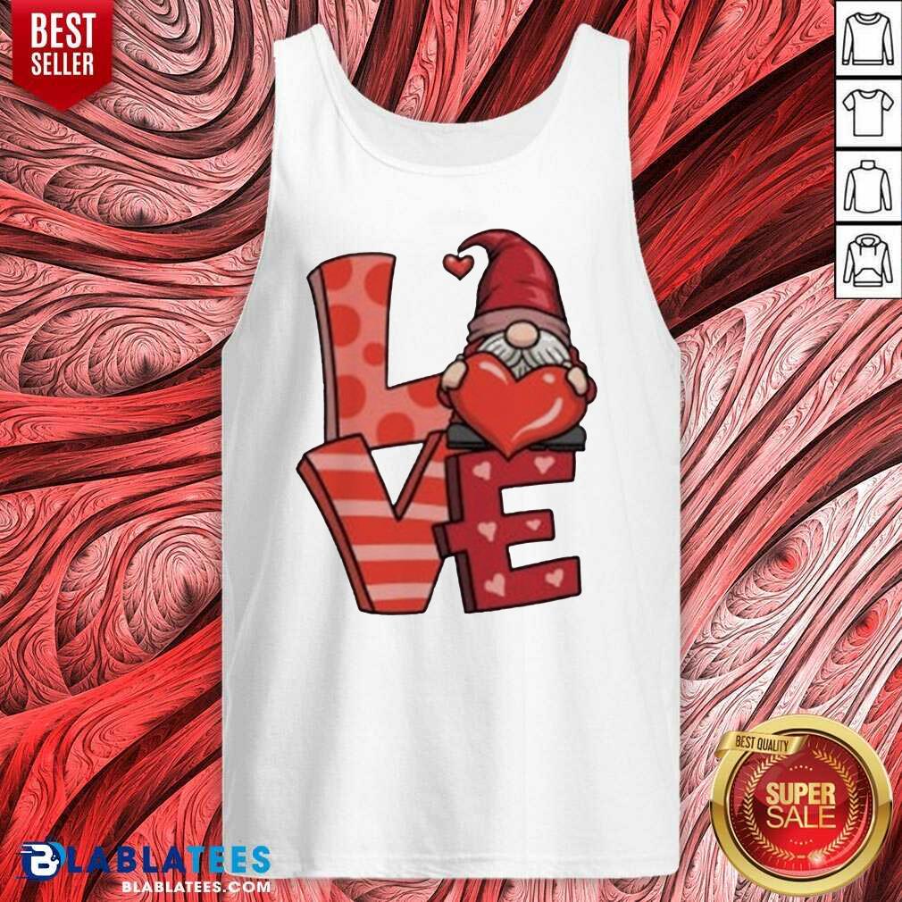 Great Gnome Hug Heart Love 2021 Shirt - Image 4