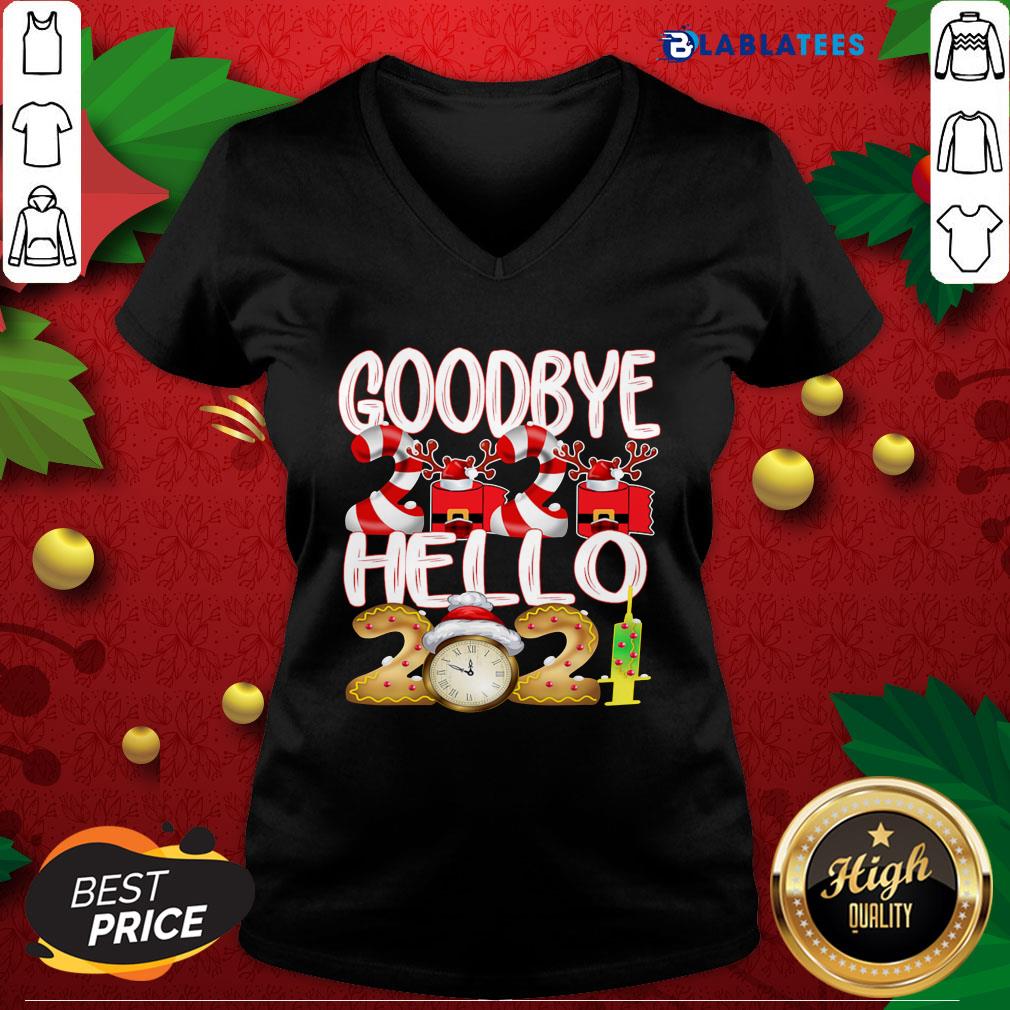 Great Goodbye 2020 Hello 2021 Happy New Year 2021 Toilet Paper Vaccine Shirt - Image 3