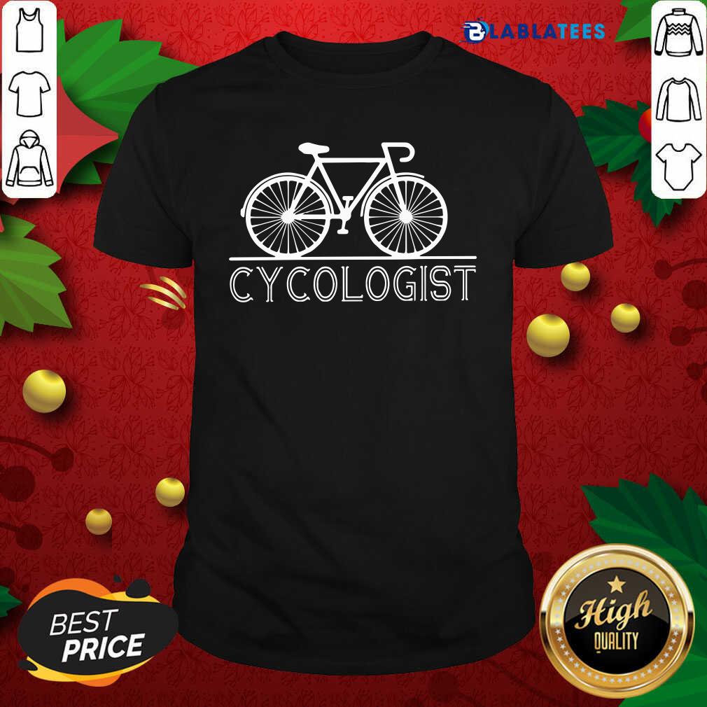 Great Hot The Bicycle Cycologist Shirt
