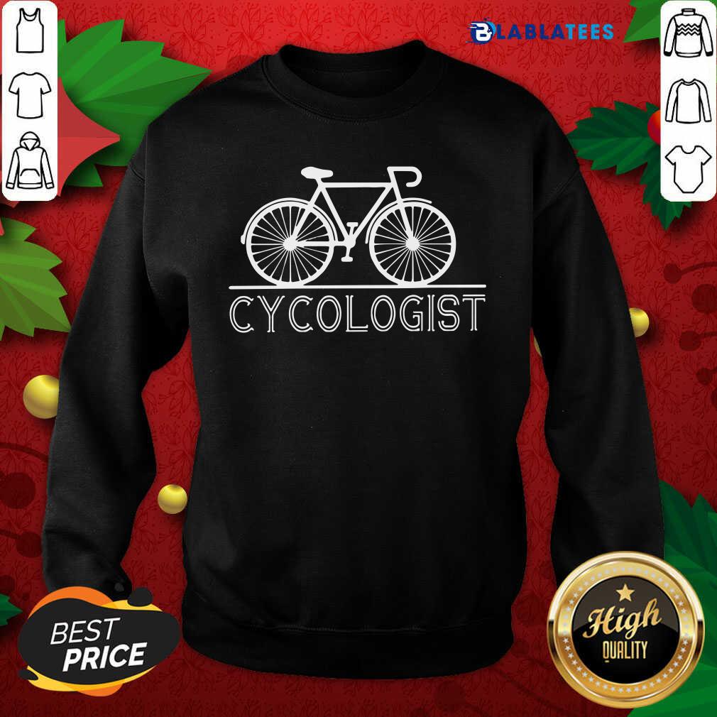 Great Hot The Bicycle Cycologist Shirt - Image 5
