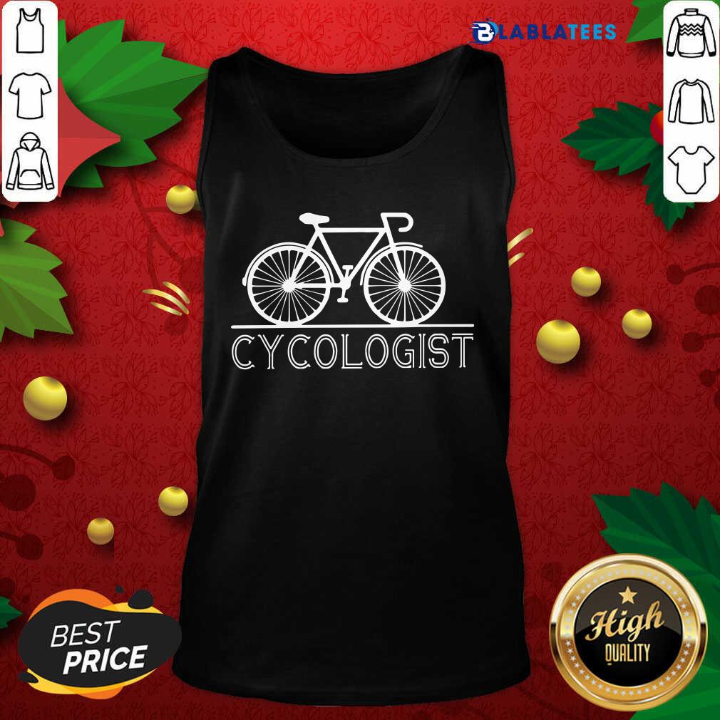 Great Hot The Bicycle Cycologist Shirt - Image 4