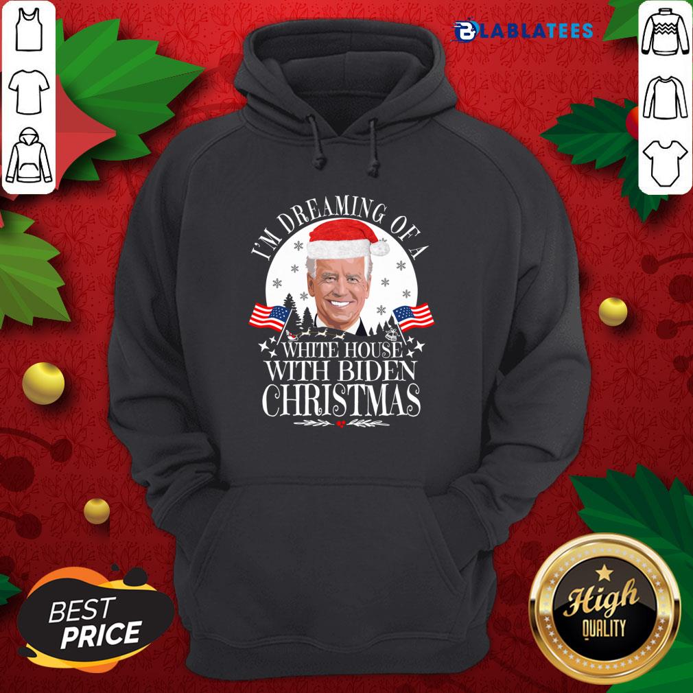 Great I'm Dreaming Of A White House With Biden Christmas Shirt - Image 2