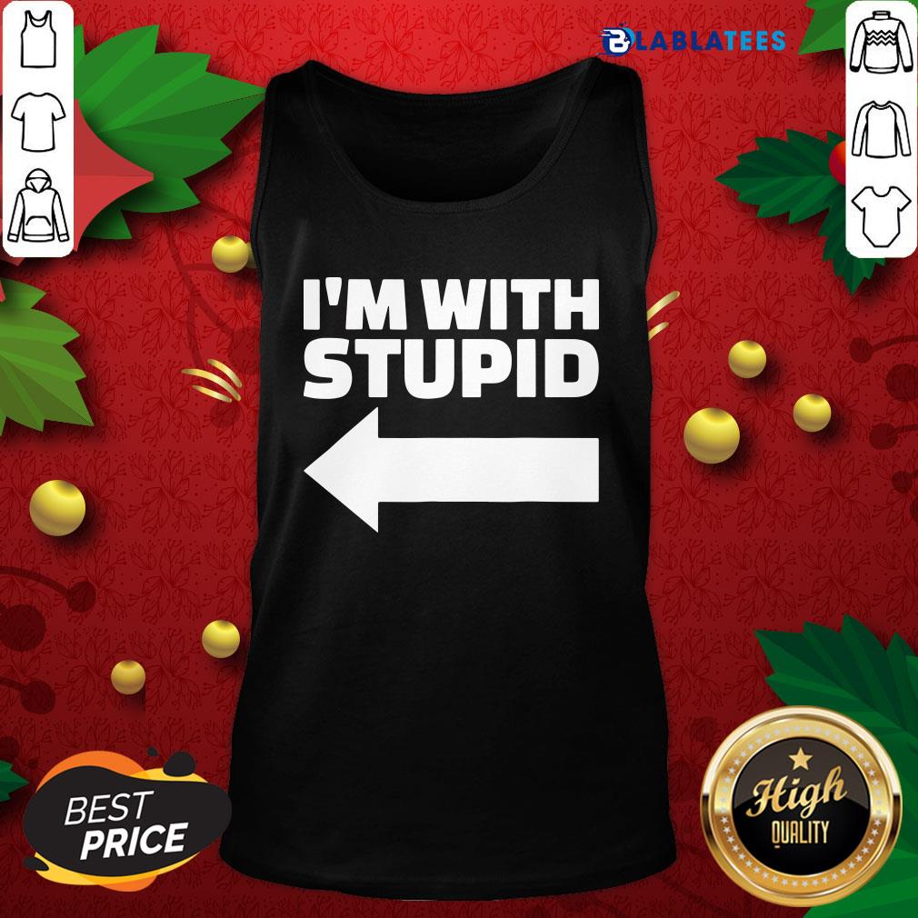 Great I'm With Stupid Shirt - Image 4