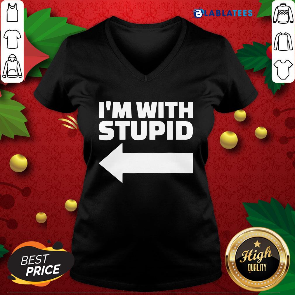 Great I'm With Stupid Shirt - Image 3