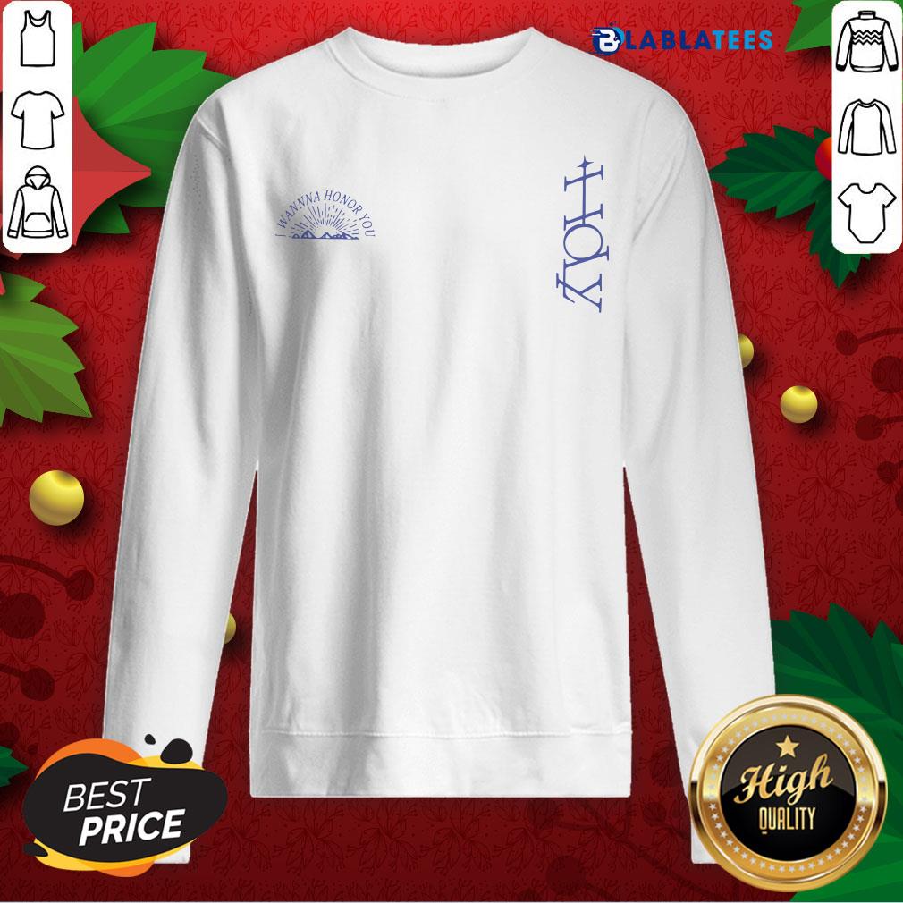 Great Justin Bieber Holy I Wanna Honor You Holy Shirt - Image 5