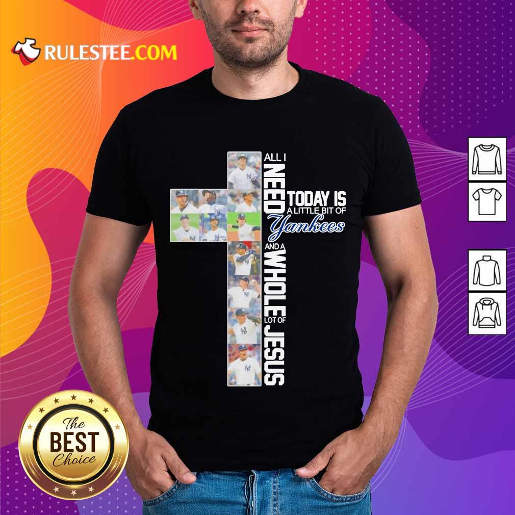 Great New York Yankees And Jesus 2021 Shirt