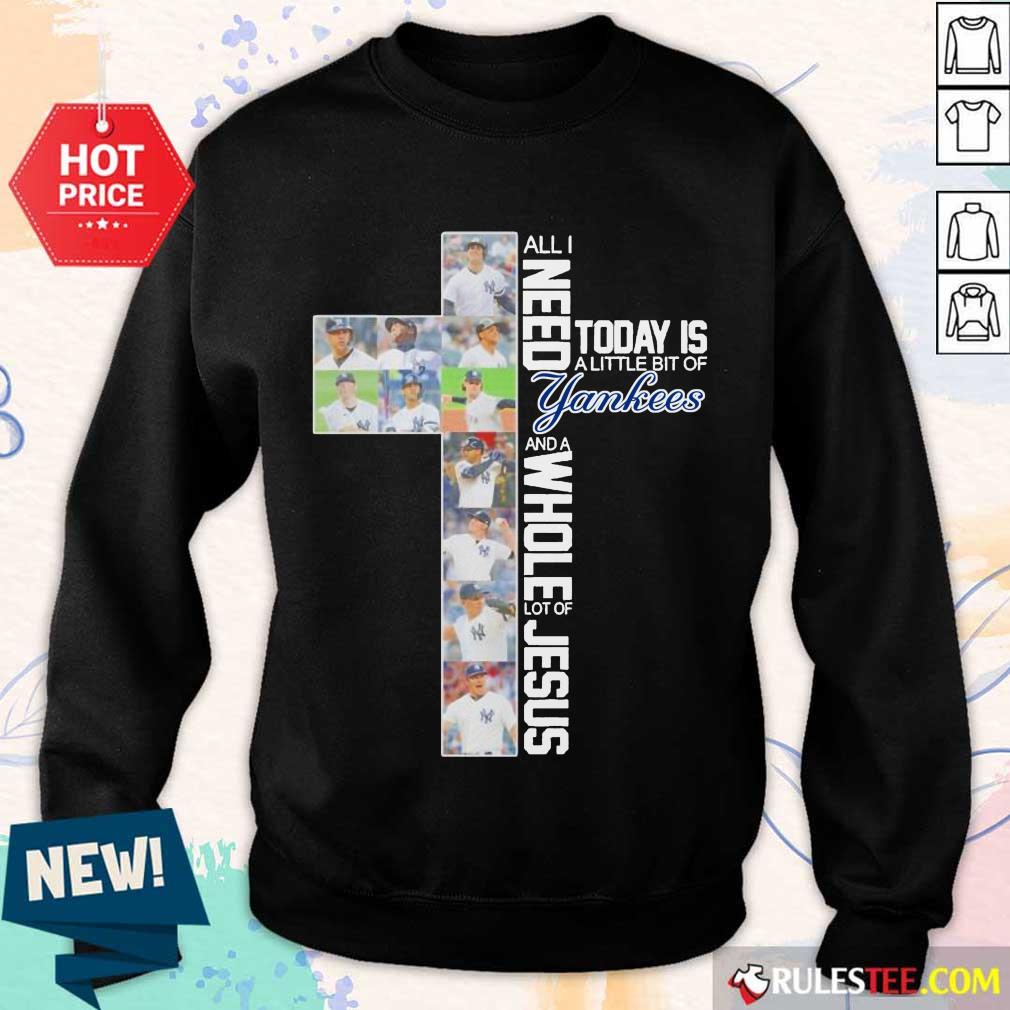 Great New York Yankees And Jesus 2021 Shirt - Image 4