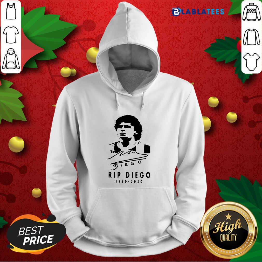 Great Rip Diego Maradona 1960 2020 Signature Shirt - Image 5