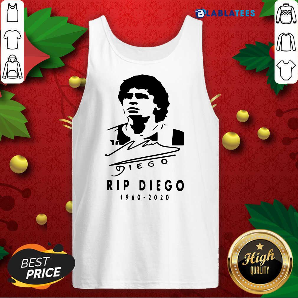 Great Rip Diego Maradona 1960 2020 Signature Shirt - Image 3