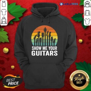 Alternative view of Great Show Me Your Guitars Vintage Retro Shirt